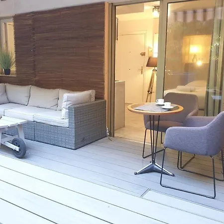 Ac Studio With Garden And Parking - Benakey * Канны